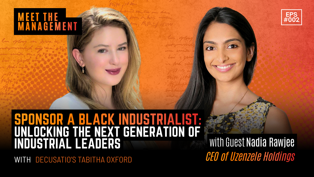 Sponsor a Black Industrialist: Unlock the next generation of industrial leaders