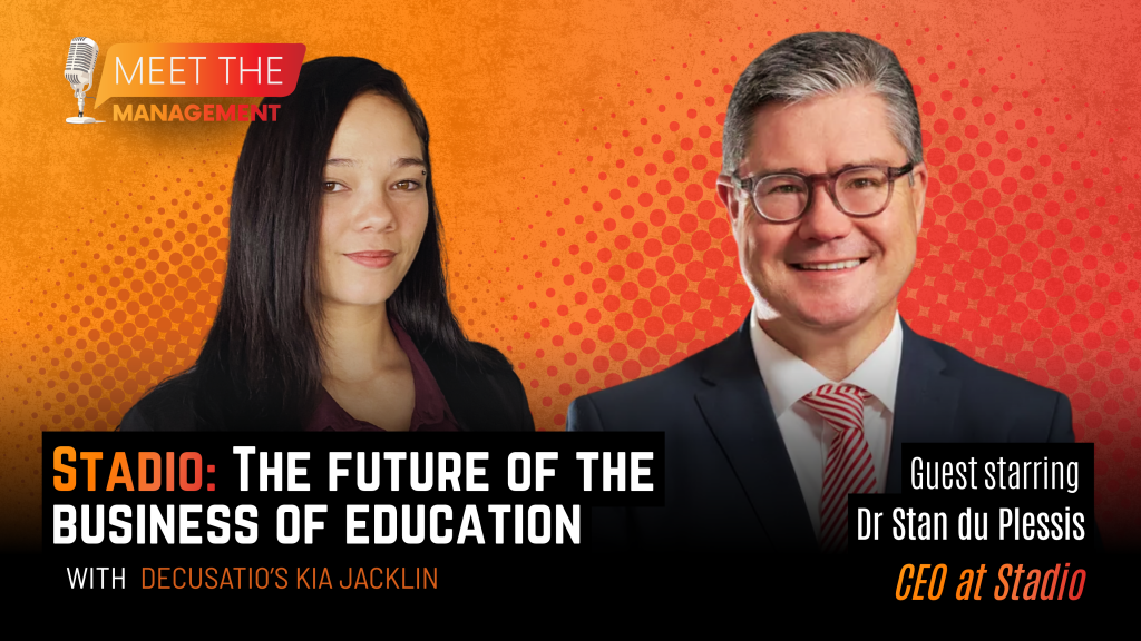 STADIO: The Future of The Business of Education