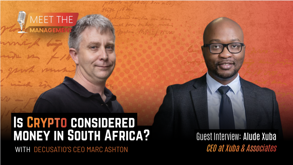 Xuba & Associates Attorneys: Is crypto considered money South Africa mtm marc&alude xuba